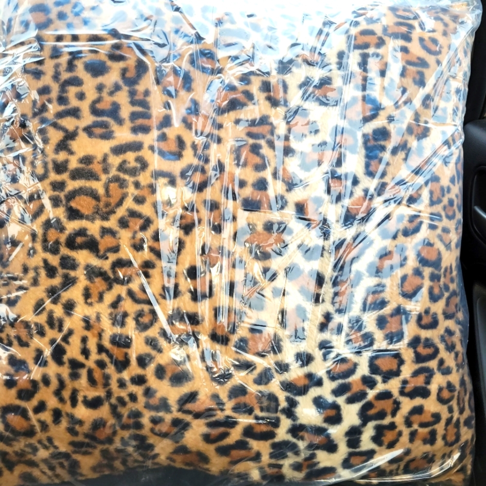 22x22 cheetah accent pillows
